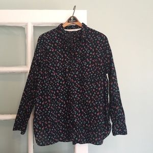 Floral Button Up